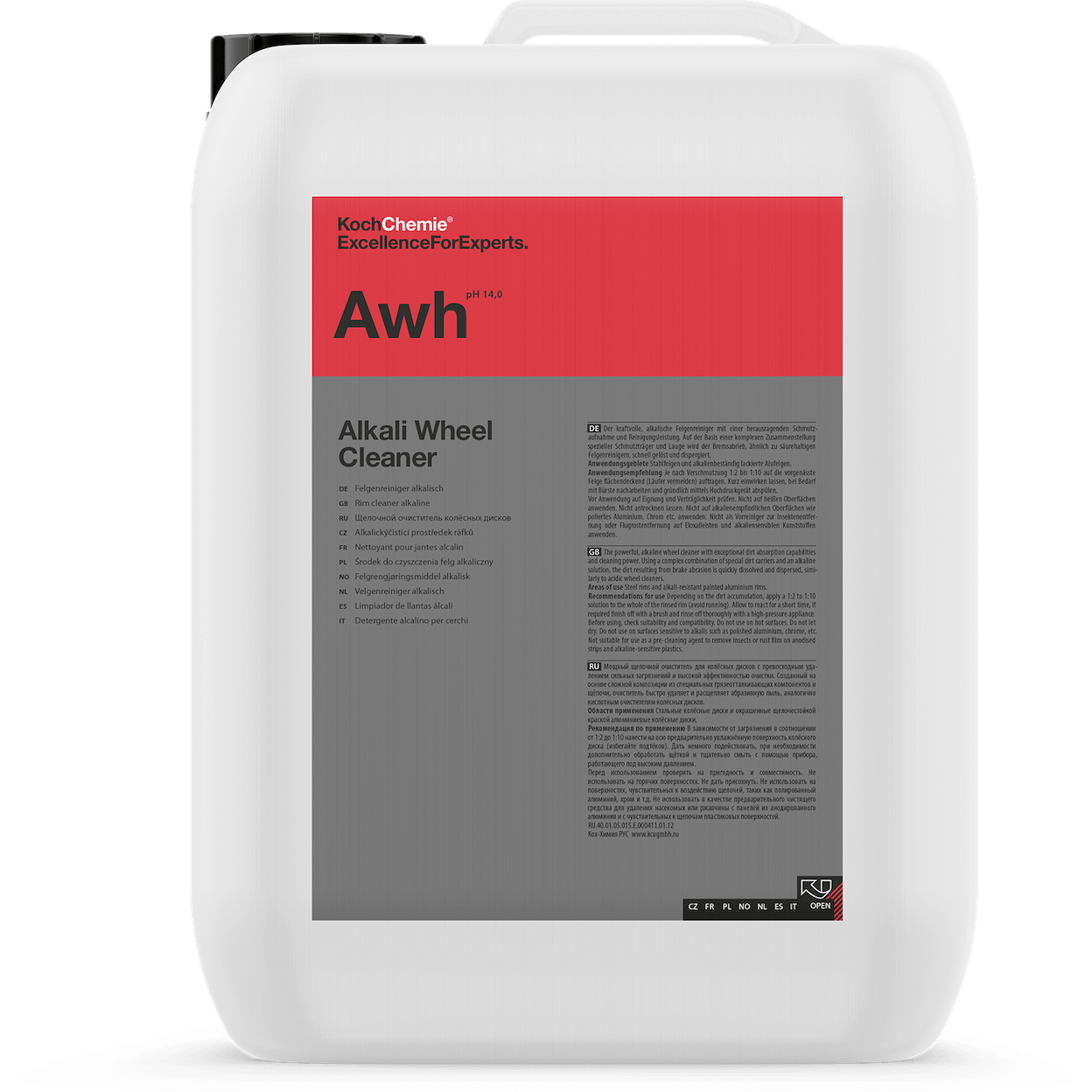 Koch Chemie Awh Alkali Wheel Cleaner 5 liter